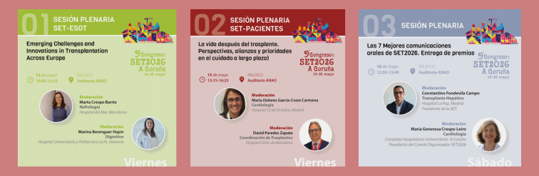 Sesiones Plenarias SET 2026 A Coruña | 15-16 de mayo